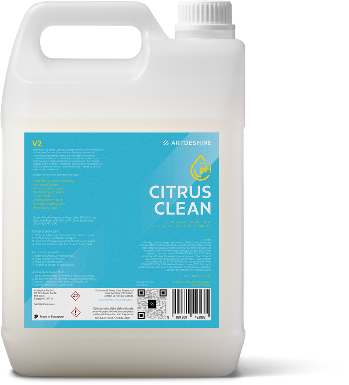 CITRUS CLEAN – PH 8 – 5L